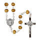 Wood rosary with 0.2 in beads and 2025 Jubilee box s1