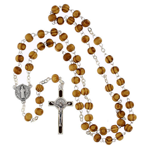 Wooden Rosary with Jubilee 2025 Box 5mm 4