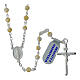 925 Sterling Silver Rosary with 4mm Mother of Pearl Beads s1
