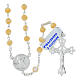 Carlo Acutis Silver 925 Rosary Mother of Pearl Beads, 5 mm s1