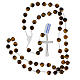 925 Silver Rosary with Tiger Eye Beads 8mm s4