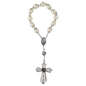 Różaniec dzisiątka Matka Boska Fatimska, 22mm
