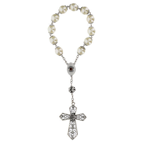 Dezena Nossa Senhora de Fátima efeito pérola 22 mm 4