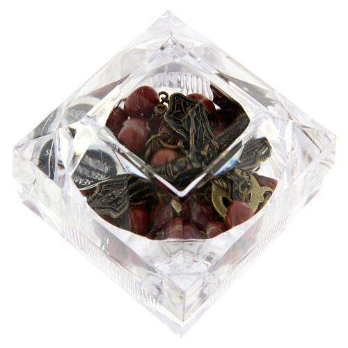 Bronzed Sardinian Jasper Rosary Beads, 6 mm 5