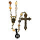 Bronze-coloured rosary with crazy agate beads of 0.24 in s2