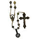 Chapelet bronze perles sang de dragon 6 mm s1