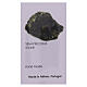 Chapelet Notre-Dame de Fatima corde noire labradorite 6 mm s5