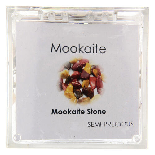 Rosenkranz aus Mookait und Metall 8mm 6