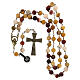 Rosary in Bronze Mookaite, 8mm s4
