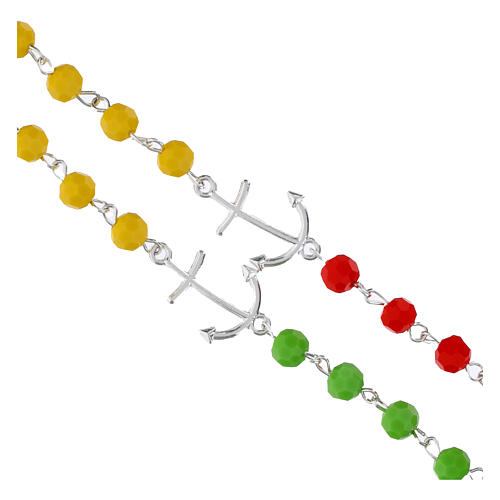 Rosary for Jubilee 2025, 0.24 in colourful beads 4