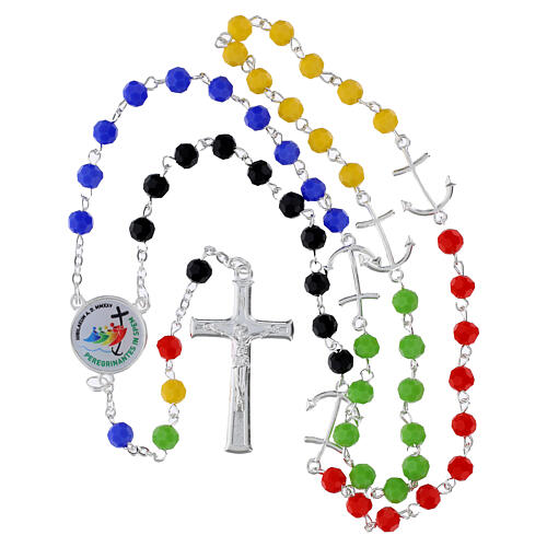 Rosary for Jubilee 2025, 0.24 in colourful beads 5