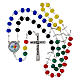 Jubilee 2025 Wood Rosary 6mm Colored Beads s5