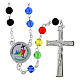 Jubilee 2025 Rosary with 6mm Colored Round Beads s1