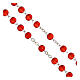 St. Peter's box with 0.2 in red glass rosary and Jubilee 2025 logo s4