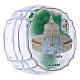 Rosario Giubileo 2025 vetro verde 5 mm scatolina San Pietro s2
