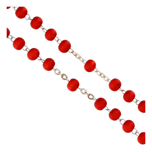 Rosario 5 mm profumo alle rose scatolina Giubileo 2025 4