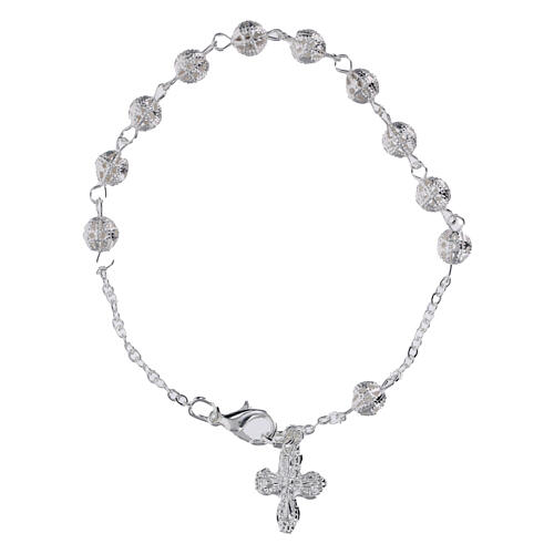 Pulsera rosario 5 mm caja Jubileo 2025 2