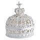 Corona para rosario motivos y zircones 6,5 cm s1