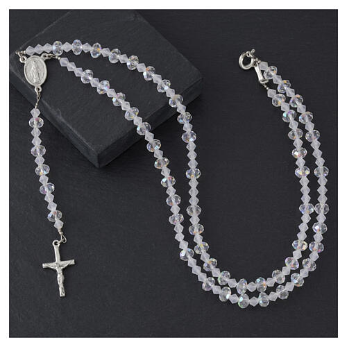 Wearable 925 sterling silver rosary with lobster clasp 2