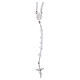 Wearable 925 sterling silver rosary with lobster clasp s3