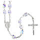 Rosenkranz aus 925er Silber mit Swarovski-Kristallen, 6 mm s1