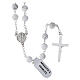 Chapelet argent 925 howlite blanche grains 6 mm s3