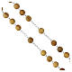 925 Silver Rosary with 5 mm Olive Wood Beads s4