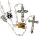 Mother of pearl oval rosary s1