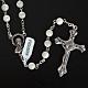 Rosary with mother of pearl bead, 6mm and Our Lady centerpiece s2