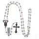 Mother-of-pearl rosary with round pearls 2 mm s4