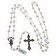 Mother-of-pearl rosary with round pearls 3 mm s4