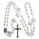Mother-of-pearl rosary with round pearls of 3 mm s4