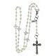 Genuine mother-of-pearl rosary with 6 mm round beads s4