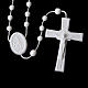 White nylon rosary s2