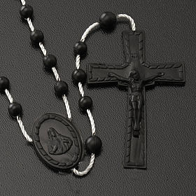 Black nylon rosary