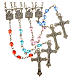 Our Lady of Pompeii rosary, acrylic 6mm s1