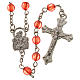 Our Lady of Pompeii rosary, acrylic 6mm s2