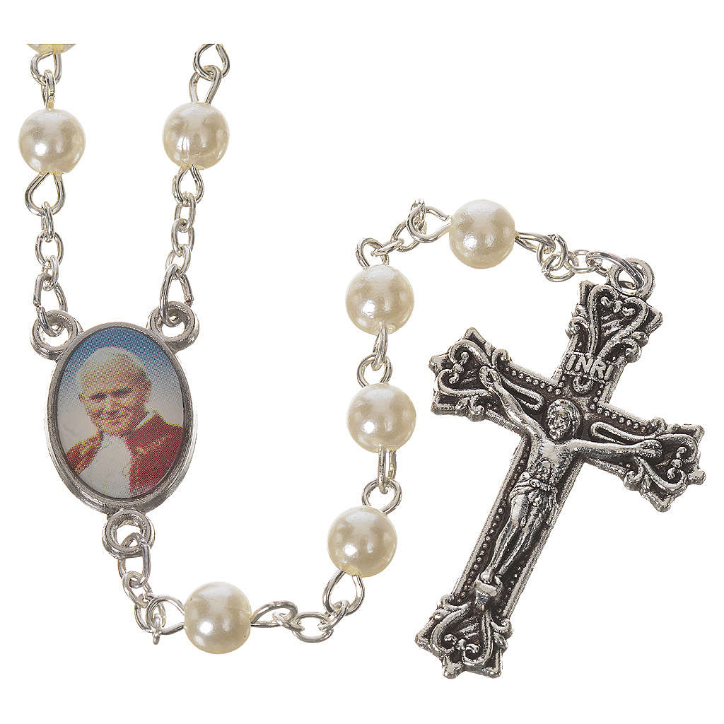 Rosenkranz Johannes Paul 2. Perlen 6mm Online Verfauf auf HOLYART