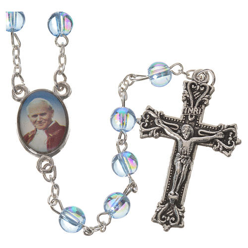 Rosary beads, John Paul II, 6mm assorted colours 3