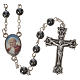 Rosary beads, John Paul II, 6mm assorted colours s17