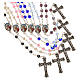 Rosary beads, John Paul II, 6mm assorted colours s1