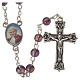 Rosary beads, John Paul II, 6mm assorted colours s2