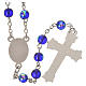 Rosary beads, John Paul II, 6mm assorted colours s8