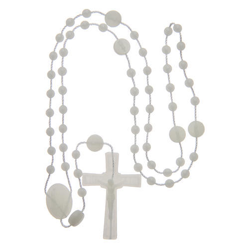Our Lady of Fatima rosary phosphorescent 6 mm 4