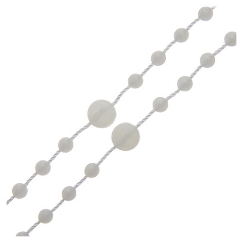 Our Lady of Fatima rosary phosphorescent 6 mm 3