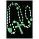 Our Lady of Fatima rosary phosphorescent 6 mm s2
