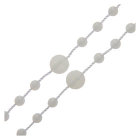Różaniec Fatima nylon fosforyzujący 6 mm s3