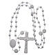 Rosario nylon blanco Nuestra Señora de Fatima 6 mm s4