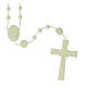 Our Lady of Fatima rosary white 6 mm s2