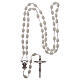 Plastic rosary phosphorescent beads 6 mm s4